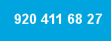 920 411 68 27 920 411 68 27